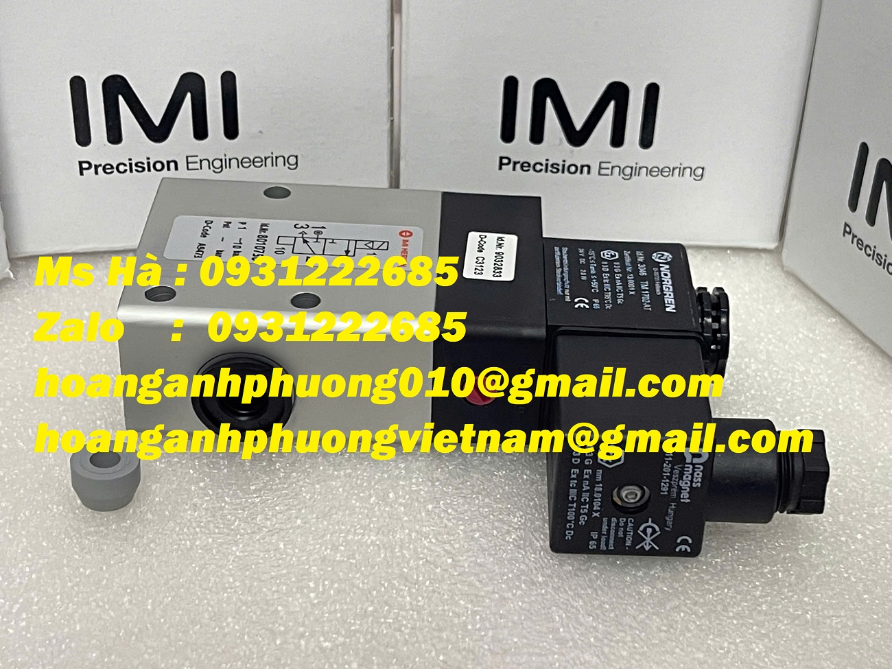 Nhận báo giá tốt các dòng Van khí 8010750 imi norgren